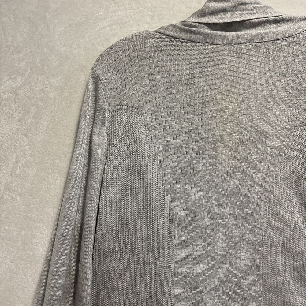 CYRUS Open Front Lightweight Viscose Knit Cardigan Women's Size XL Gray NWT - Picture 8 of 15
